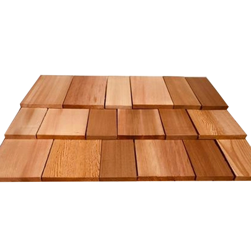 Occidentis Red cedrinum lignum Shingle