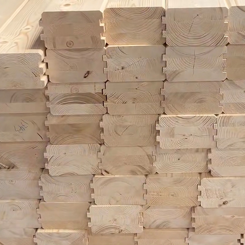 Spruce Glulam Log