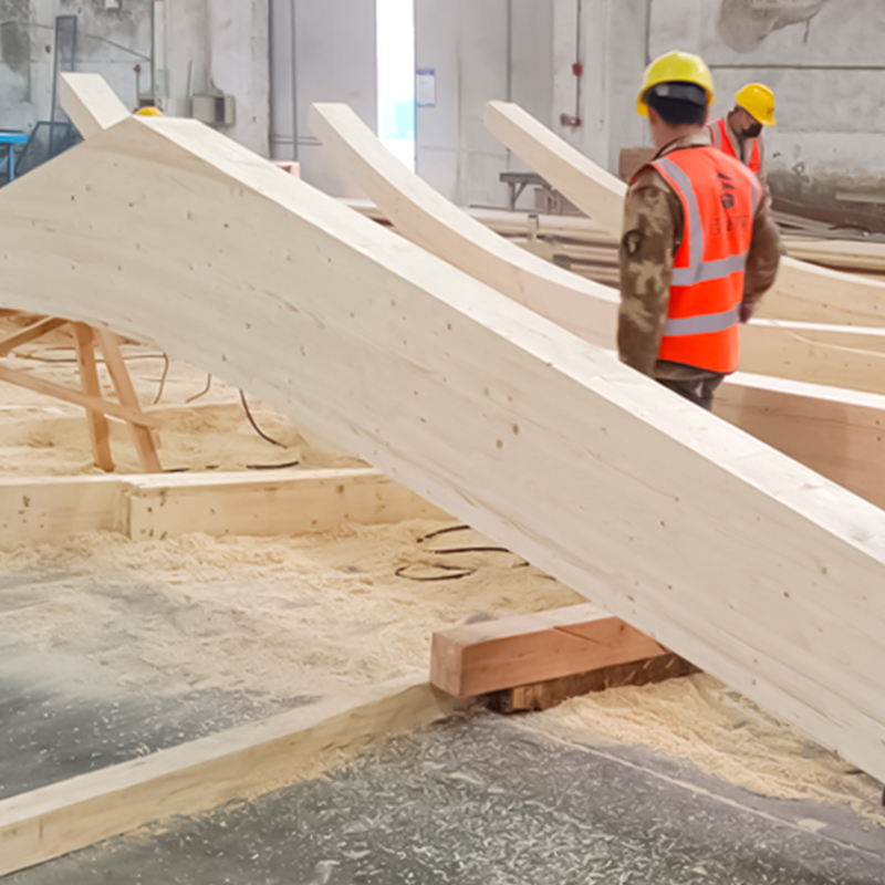 Spruce Speciali Shaped Glulam