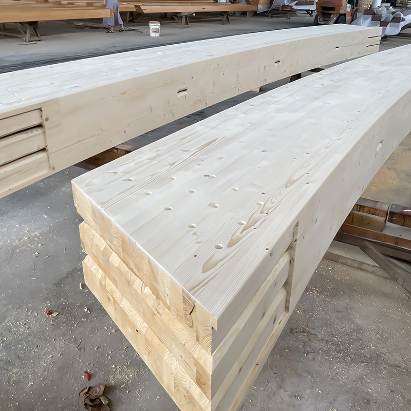 Glulam curvis abiegnis