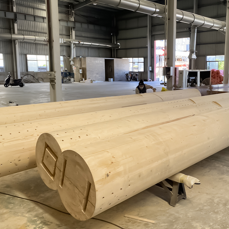 Spruce Circa Glulam columnae Spruce Circa Glulam columnae