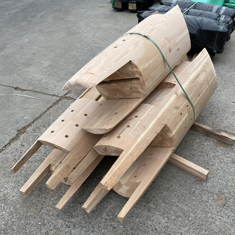 Douglas abies Special Shaped Glulam Douglas abies Special Shaped Glulam