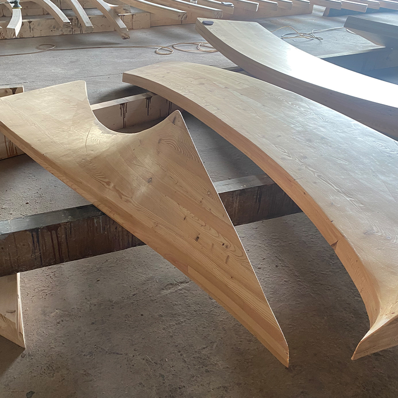 Douglas abies Special Shaped Glulam Douglas abies Special Shaped Glulam