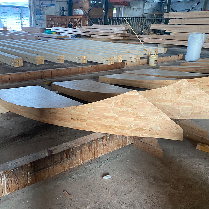 Douglas abies Special Shaped Glulam Douglas abies Special Shaped Glulam